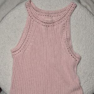 Lucky Pink Sleeveless Knit Top